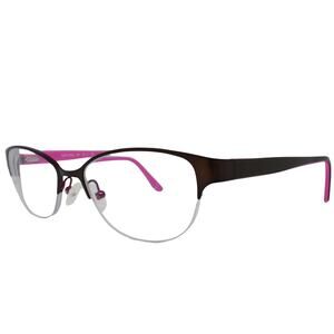 Chelsea Morgan Petite CMP 5008 BR 49-17-130mm Eyeglasses FRAMES ONLY - GOOD